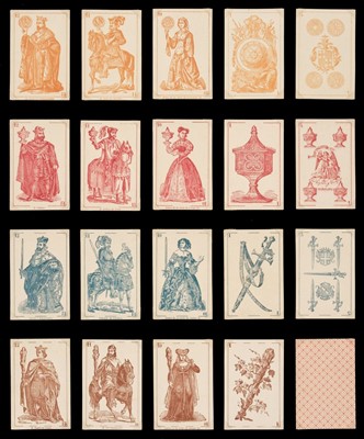 Lot 523 - Spanish playing cards. A non-standard deck, Barcelona: Lopez & Co., mid-late 19th C., & 16 others