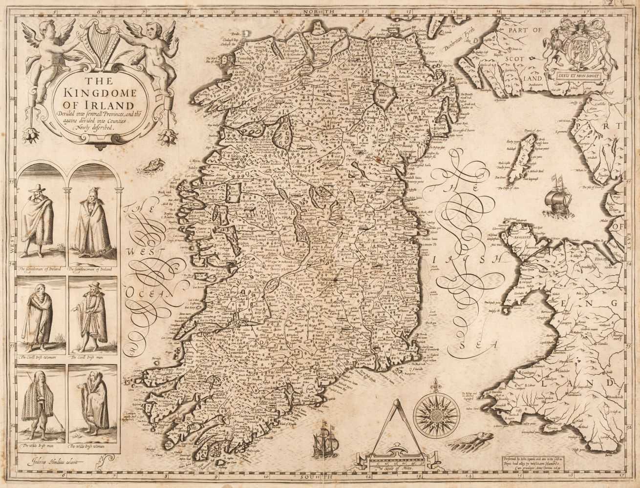 Lot 155 - Ireland. Speed (John), The Kingdome of Ireland..., William Humble, 1651