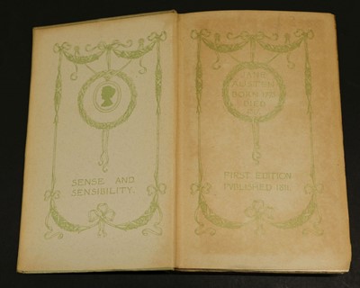 Lot 617 - Austen (Jane). Novels, 6 volumes, London: J.M. Dent & Co.; New York: E.P. Dutton & Co., 1907-09