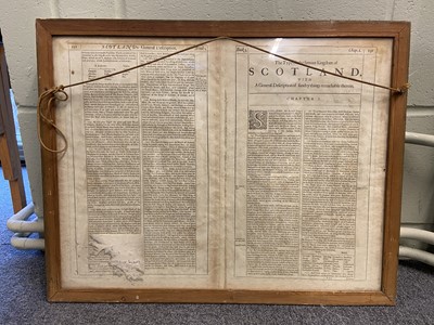 Lot 192 - Scotland. Speed (John), The Kingdome of Scotland, Thomas Bassett & Richard Chiswell [1676]