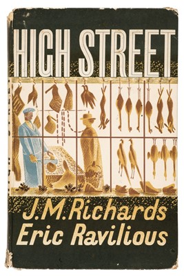 Lot 716 - Richards (J.M. & Eric Ravilious). High Street, 1st edition, Curwen Press for Country Life, 1938