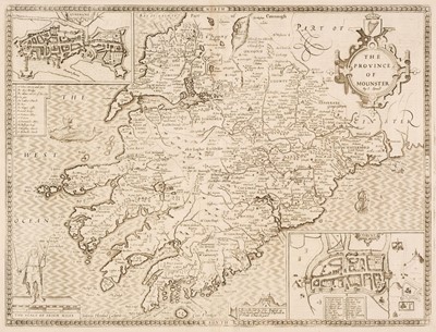 Lot 156 - Ireland. Speed (John), The Province of Mounster, Thomas Bassett & Richard Chiswell [1676]