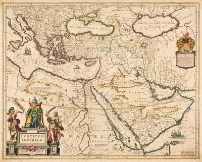 Lot 205 - Turkish Empire. Blaeu (Willem & Johannes), Turcicum Imperium, Amsterdam, circa 1650