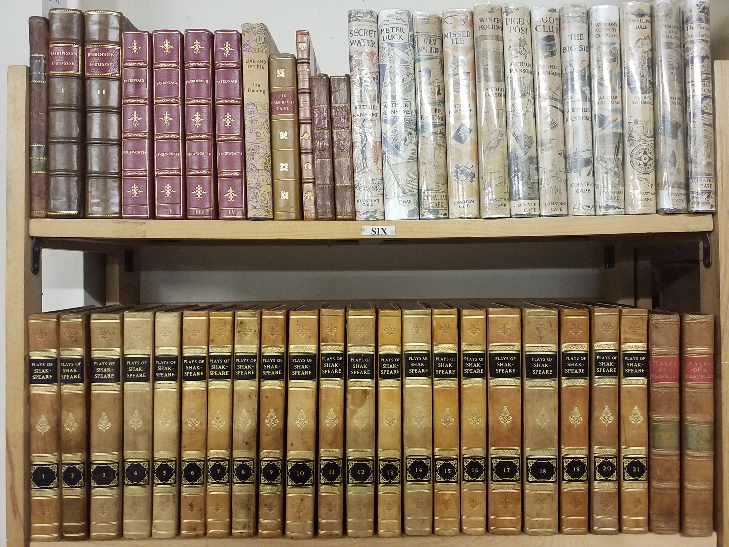 Lot 419 Fiction. A collection of 18th20thcentury