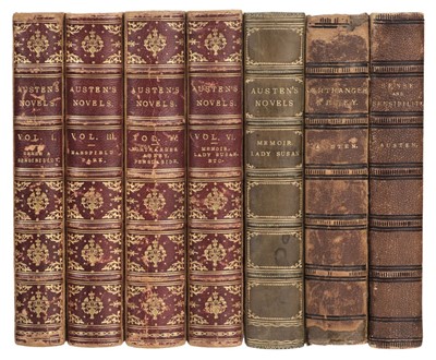 Lot 598 - Austen (Jane). Sense and Sensibility, 4 volumes, 1882-85