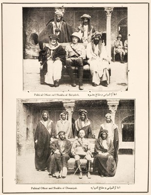 Lot 32 - Iraq. Iraq in War Time, 2nd edition, Basrah: Government Press, [1919]