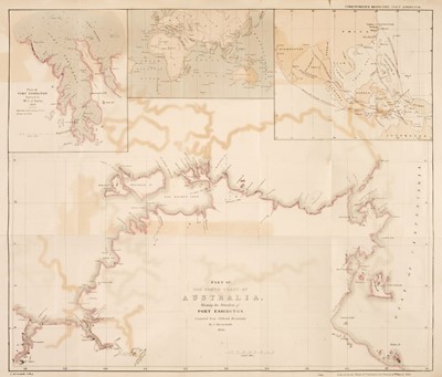 Lot 105 - Australia. Arrowsmith (J.), Part of the North Coast of Australia..., 1843