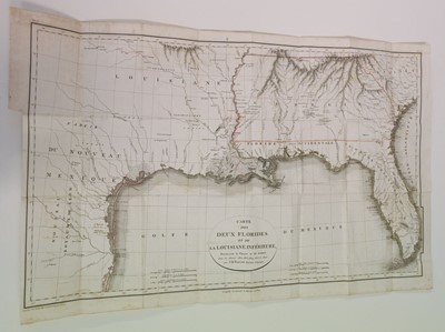 Lot 207 - United States. Poirson (J. B.), Carte des Deux Florides et la Louisiane Inferieure, 1807