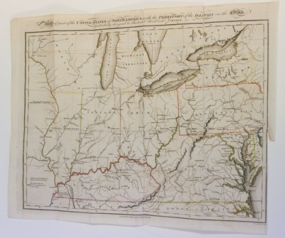 Lot 207 - United States. Poirson (J. B.), Carte des Deux Florides et la Louisiane Inferieure, 1807