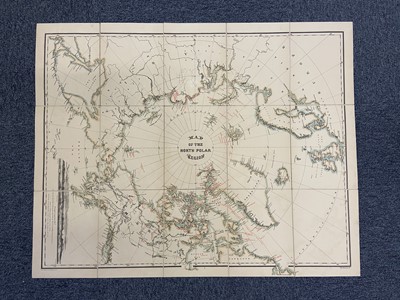 Lot 176 - North Pole. Bauman (William). Map of the North Polar Region, circa 1876