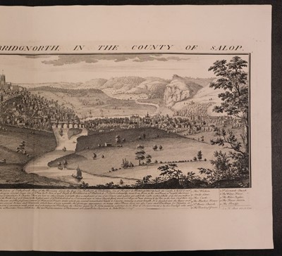 Lot 227 - Buck (S. & N.). The South Prospect of Bridgnorth in the County of Salop, 1732 [1775]