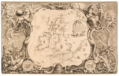Lot 117 - British Isles. Pine (John), A Chart shewing the several places of action..., 1739