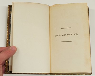 Lot 581 - Austen, Jane. Pride and Prejudice: A Novel... 3 volumes, 1st edition, 1813