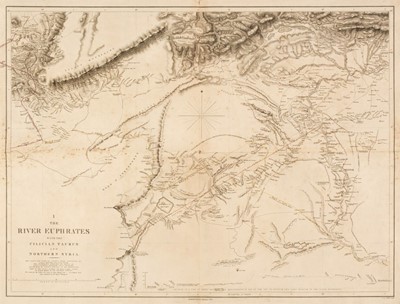 Lot 190 - River Euphrates. Chesny (Colonel Francis Rawson, surveyor), Twelve map sheets, 1849