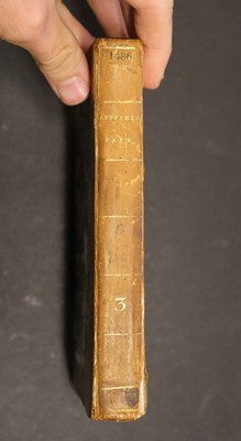 Lot 582 - Austen, Jane. Mansfield Park: A Novel... 3 volumes, 1st edition,  1814