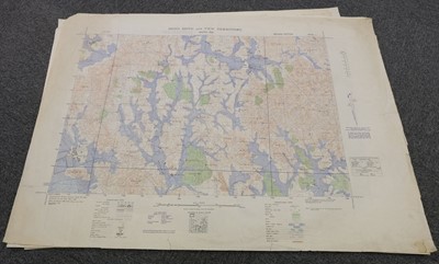 Lot 127 - China. Jih - Sin Geographical Institute (publisher), New China Map, 1938