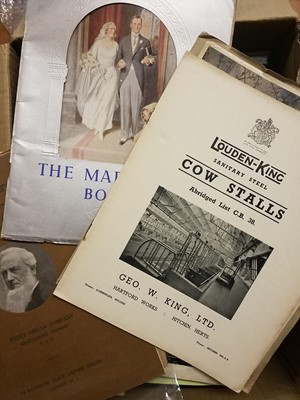 Lot 406 - Trade Catalogues. A group of approximately 35 trade catalogues, mostly mid 20th century