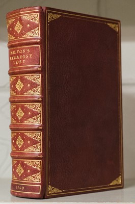 Lot 394 - Milton (John). Paradise Lost [and] Paradise Regain'd... from the Text of Thomas Newton, 2 volumes in 1