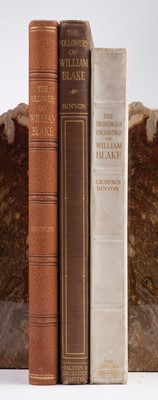 Lot 307 - Binyon (Lawrence). The Followers of William Blake..., and others