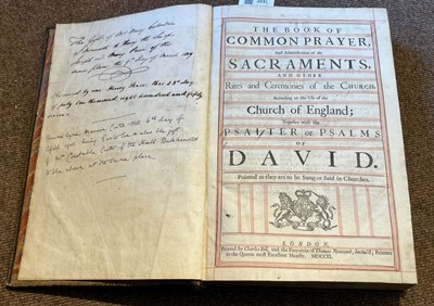 Lot 323 - Bible [English]. The Holy Bible, containing the Old Testament and the New..., 1709
