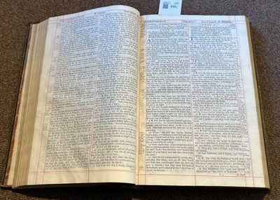 Lot 323 - Bible [English]. The Holy Bible, containing the Old Testament and the New..., 1709