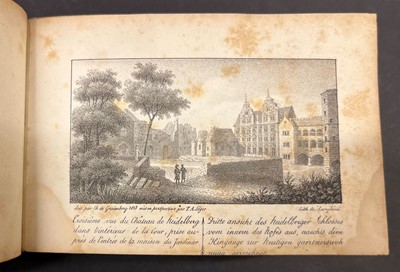 Lot 11 - Graimberg (Carl von). 118 lithograph views of landmarks near the Rhine, 2 vols., c.1824