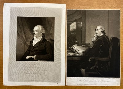 Lot 177 - Portraits. A collection of 18 portraits, mostly 18th & 19th century