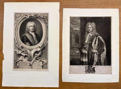 Lot 177 - Portraits. A collection of 18 portraits, mostly 18th & 19th century