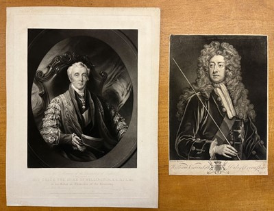 Lot 177 - Portraits. A collection of 18 portraits, mostly 18th & 19th century