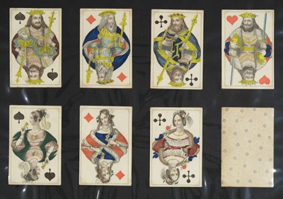 Lot 247 - German playing cards. Jagd-Spiel (Hunting pack), [C.L. Wüst?], circa 1850, & 3 others by Wüst