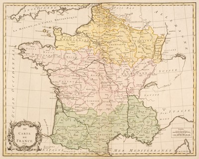 Lot 101 - France. A collection of 35 maps, 17th - 19th century