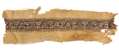 Lot 454 - Coptic. An Egyptian cloth fragment, circa 5th-8th century AD