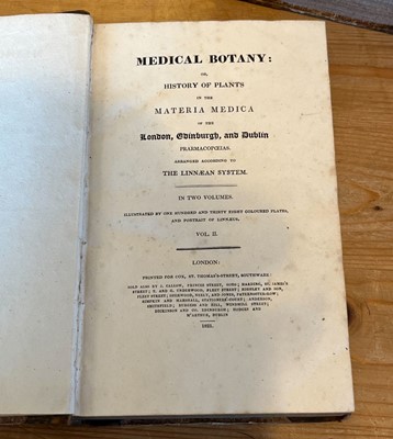 Lot 76 - Medical Botany. Medical Botany, 2 volumes, 1819