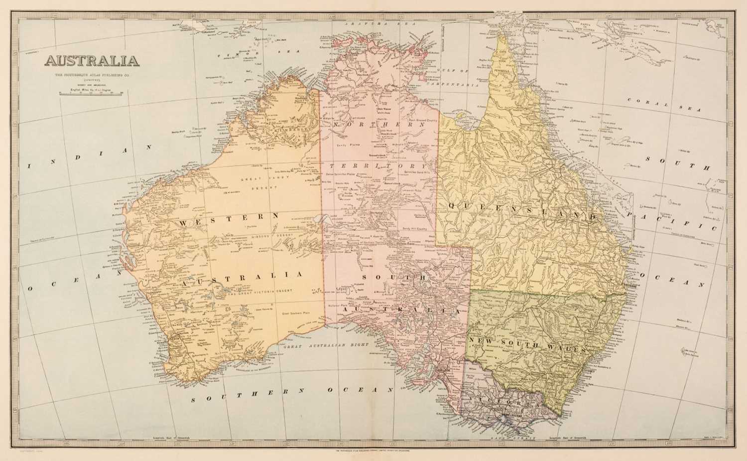 Lot 79 - Australasia. A collection of 22 maps, published in 'The Picturesque Atlas of Australasia' [1888]