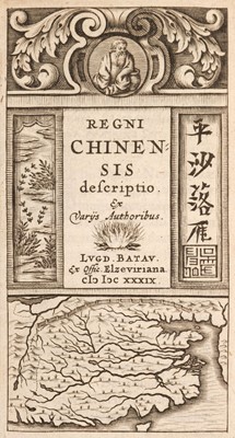 Lot 268 - Elzevir Press. Regni Chinensis descriptio, 1630