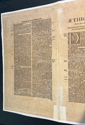 Lot 147 - South Atlantic Ocean. Jansson (Jan), Mar Di Aethiopia vulgo Oceanus Aethiopicus, circa 1660