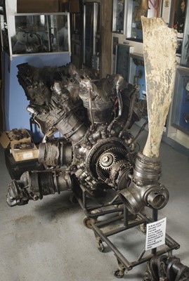 Lot 405 - Dornier 17Z-3. The BMW 1000 HP Bramo 323P 9-cylinder radial engine recovered from Dornier 17Z-3