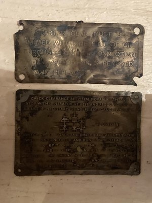 Lot 414 - Spitfire X4170. Relics recovered from Spitfire X4170 shot down on 25 October 1940