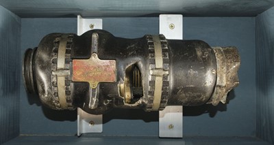 Lot 453 - Westland Whirlwind P6966. Aircraft thermostat recovered from P69666 crashed on 7 August 1940