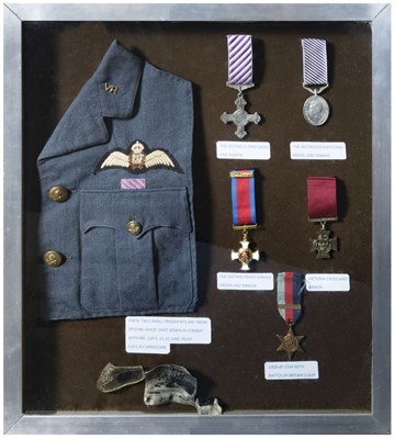 Lot 455 - Spitfire X4418. Relics recovered from Spitfire X4418 shot down on 15 October 1940