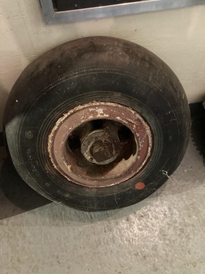 Lot 457 - Hurricane Wheels. Pair of Hurricane wheels