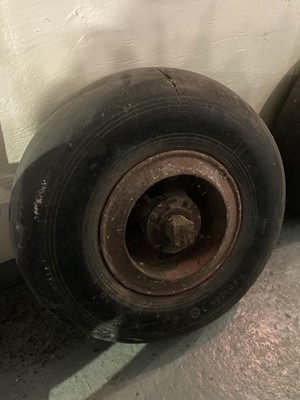 Lot 457 - Hurricane Wheels. Pair of Hurricane wheels