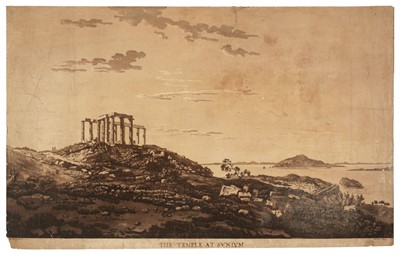 Lot 62 - P. Sandby after W. Pars, Ionian Antiquities, 1780, four plates, etchings with aquatint
