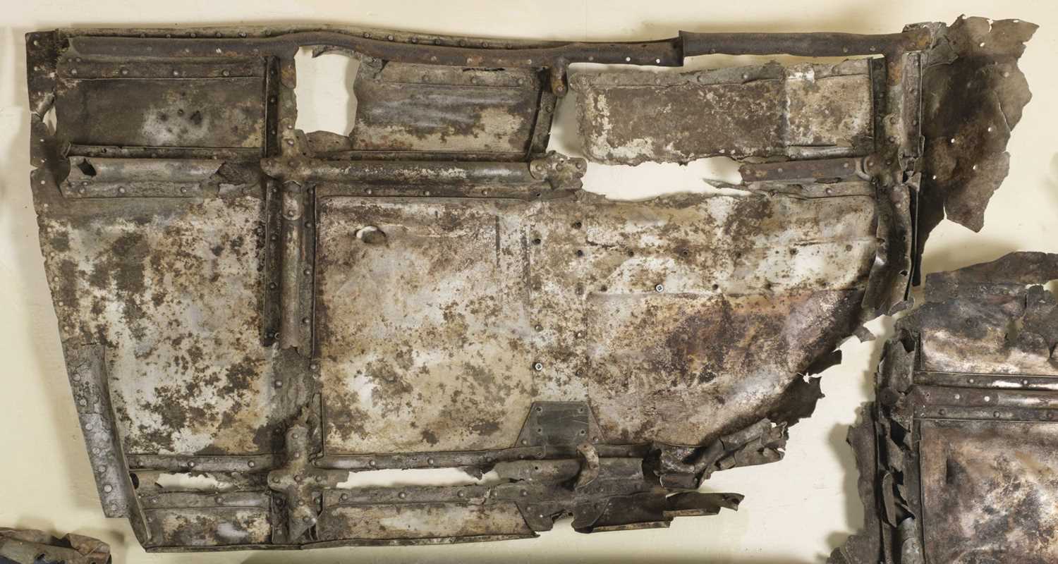 Lot 480 - Dornier Do 17. Engine Cowling recovered from Dornier 17Z-3 shot down on 16 August 1940