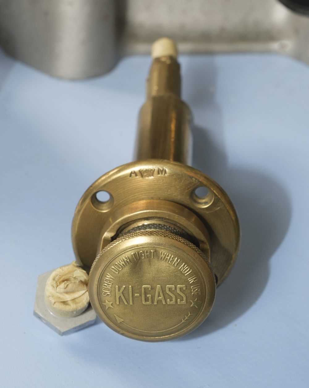 Lot 497 - Ki-Gass Hand Primer Fuel Pump. Air Ministry issue circa 1942