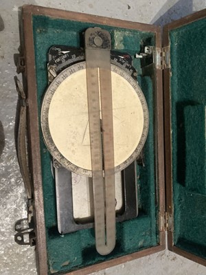 Lot 521 - Astro Compass. WWII RAF Astro Compass Mk II and Course & Speed Calculator Mk II