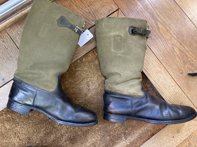 Lot 533 - Flying Boots. Pair of 1939 pattern flying boots