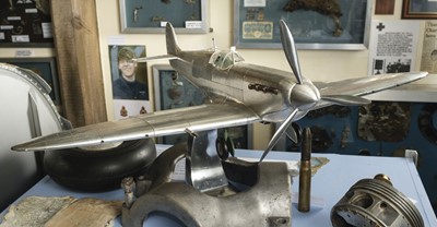 Lot 542 - Spitfire Model. An exceptionally well-made model of a Spitfire circa 1990s