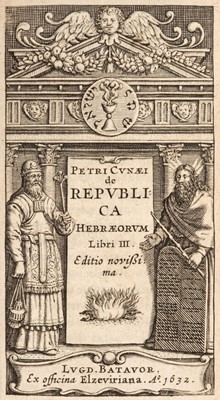 Lot 275 - Elzevir Press. Republica Hebraeorum Libri III, 1632