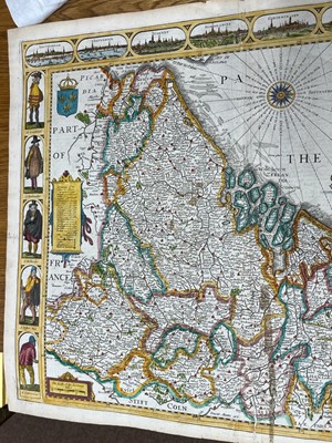 Lot 121 - Low Countries. Speed (John), A New Mape of ye XVII Provinces of Low Germanie..., 1676